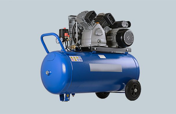 an air compressor. 
